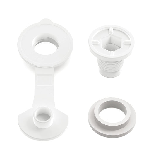 1" Shaft Length Cooler Standard Drain Plug Assembly Replacement for Coleman Standard Coolers,Part Number:R5214D607G,Cooler Parts Fits Most Cooler