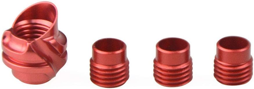 37/45 Degree Aluminum Hooded Peep Sight Compound Bow Housing Aperture Kit with 3 Size inner Core