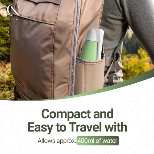 Nextcraft Portable Bidet - 400ml/13.5oz Travel Bidet ,180¡Æ Nozzle, Postpartum Care, Camping, Office Hygiene, BPA-Free