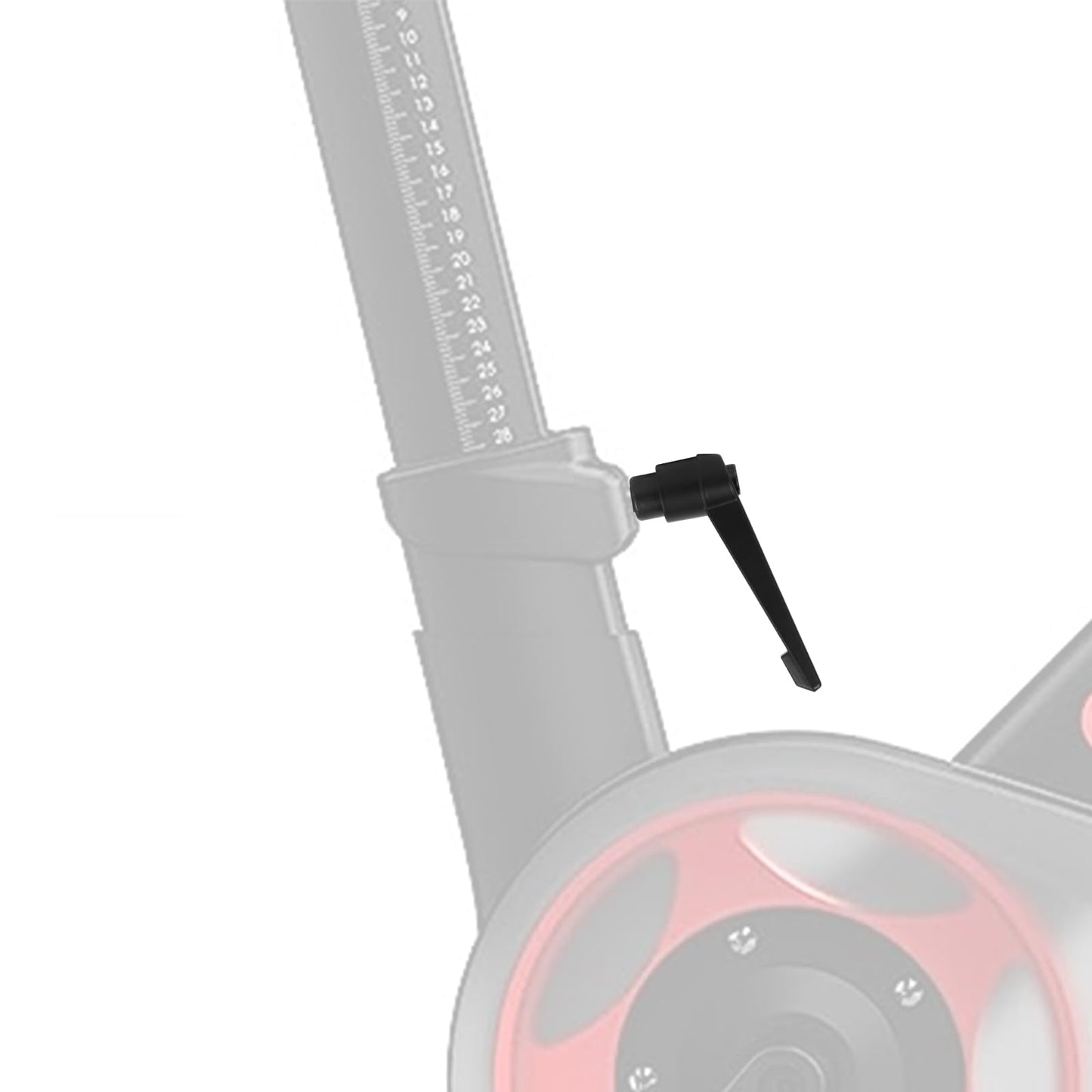 GGTE Exercise Bike Seat Height/Handle Bar Height Replacement Handle Compatible with Peloton Bike, Alloy Handle for Peloton Accessories