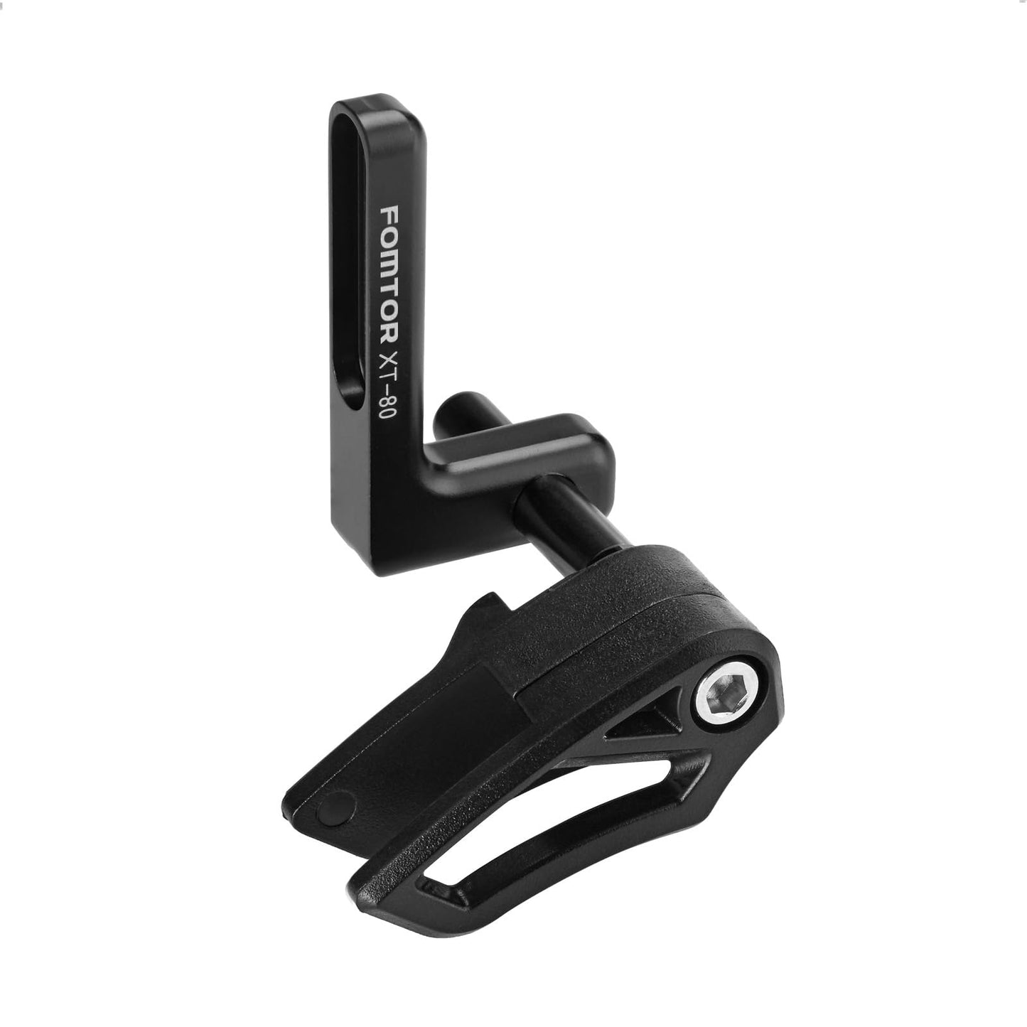 FOMTOR Chain Guide Mountain Bike, Bicycle Direct Mount Chainring Guard MTB Road Bike Chain Protector 7075 T6 Alloy Aluminum for BMX, Fixie (Black)