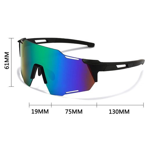 SOIAODRAH Polarized Sports Sunglasses,Lightweight Sun Glasses with UV Protection for Driving Fishing Cycling Golf