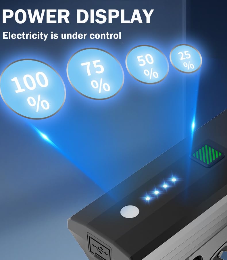 4 Pack Bike Lights Front and Back,Rechargeable USB-C Strong Brightness Bike Headlight and Tail Light,Waterproof Bicycle Light for Mountain,Road,Commuter Cycling -Fits All Bikes