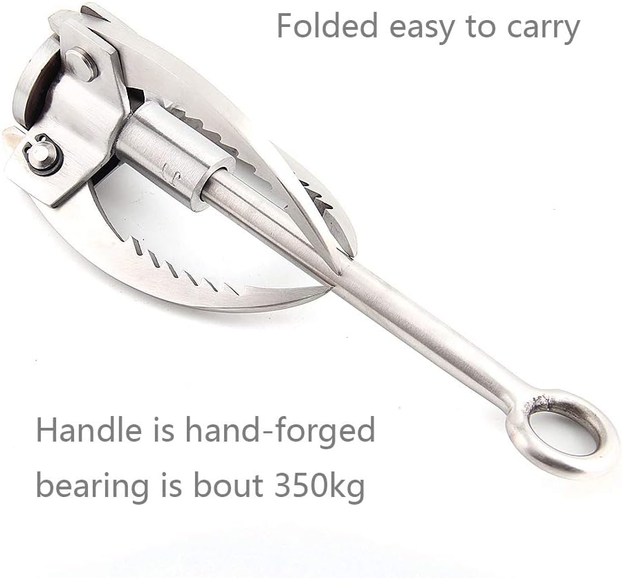 Grappling Hook Folding Claw Multifunctional Stainless Steel Hook for Outdoor
