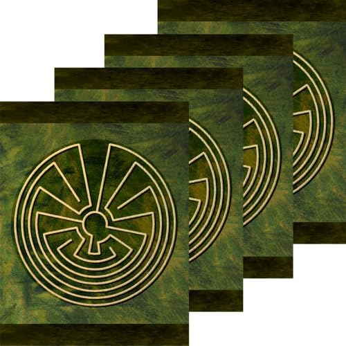 Finger Labyrinth Activity Pages Pack 2: Focus Tools for Stress, Anxiety & Attemtion Management