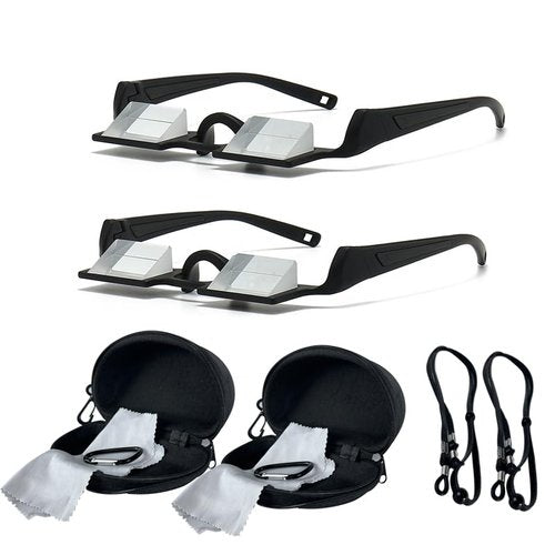laoyuandamai 2pack Classic Belay Glasses for Rock Climbing Enhance Sturdy and Comfortable Belay Prism Glasses