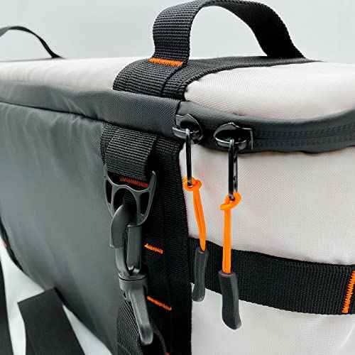 Pelican Exochill Seat 14L Pack Cooler - Perfect for Kayak with Lawn Chair - Soft Cooler with Shoulder Strap - Insualted