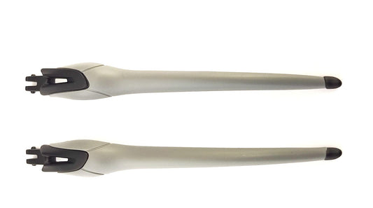 Caulo Replacement Temple Arm Legs Compatible w Oakley Radar EV Path OO9208 Pitch OO9211 Advancer OO9442 Glass Sunglass Frames (Grey - 1 Pair)