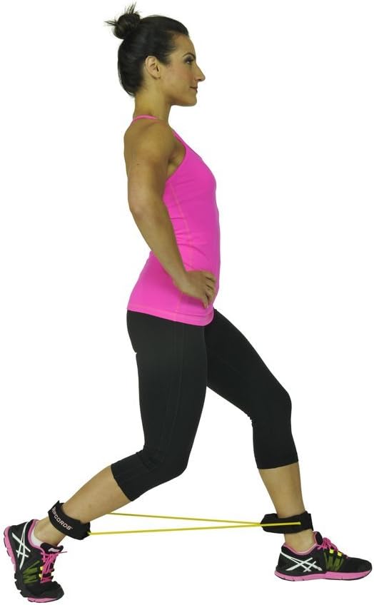 Ripcords Legcords Resistance Exercise Bands: Red Leg Cord