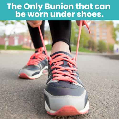 2PC Bunion Corrector for Women & Men ? Toe Straightener Socks for Hallux Valgus, Pain Relief, Non-Slip, Breathable, Day & Night Use, Washable, L/R Foot Set
