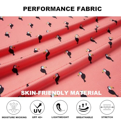 Golf Shirts for Men Dry Fit Performance Print Short Sleeve Moisture Wicking Golf Polo Shirts