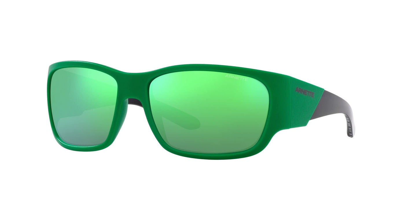 ARNETTE Sunglasses AN 4324 2878F2 Lil' Snap Matte Green Mi