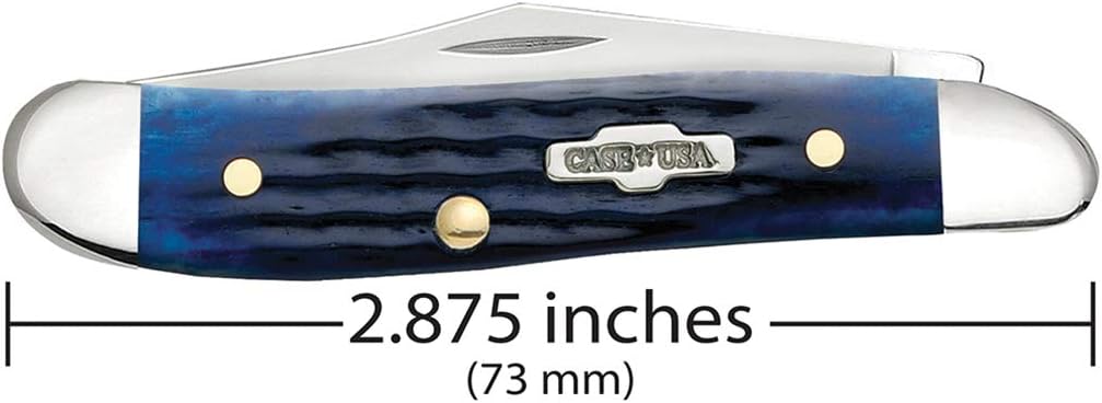 Case WR XX Pocket Knife Orange Synthetic Peanut Item #80504 - (4220 SS) - Length Closed: 2 7/8 Inches