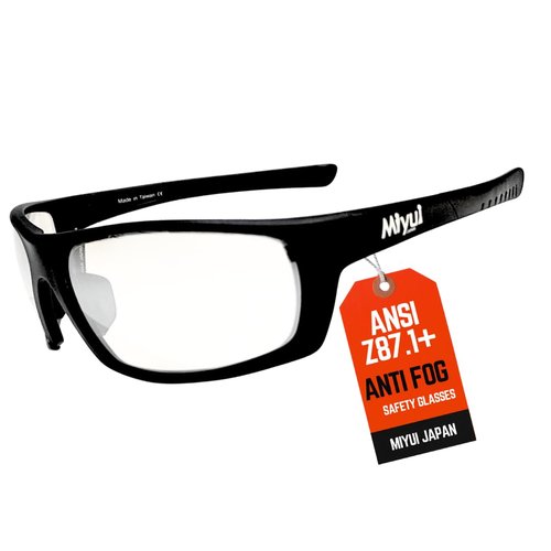 MIYUI JAPAN Anti Fog Shooting Safety Glasses for Men Women, Military Grade Gun range Hunting Airsoft Riding