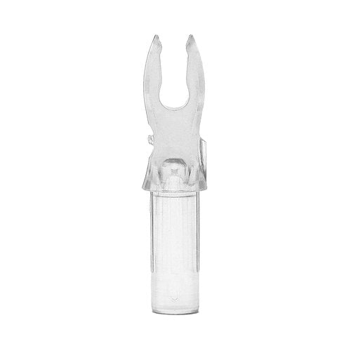 Bohning A Nock, for .204 Shafts (Small, X-Nocks, 5mm) 12 Pack, Clear