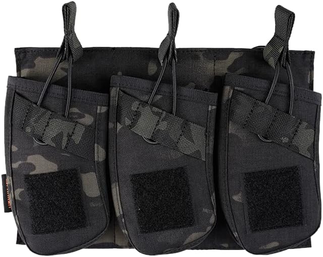 EXCELLENT ELITE SPANKER Single/Double/Triple Open Top Molle Mag Pouch AK Magazine Pouch for AK47 AK74 AR-15 Pmags Magazine
