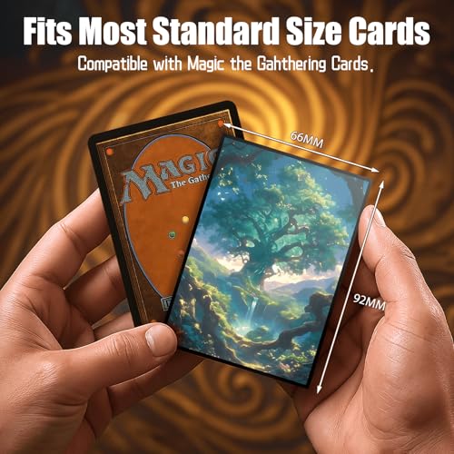 Magic The Gathering Card Sleeves - Forest - Utility Lands Series 100 Count Standard Matte Art Protectors