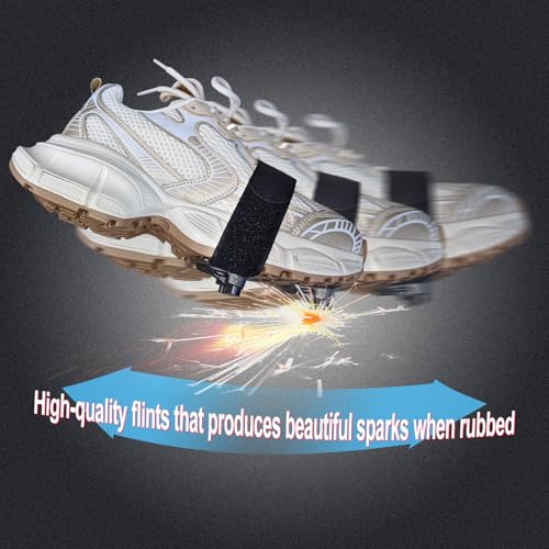 Spark-Generating Flint Pads for Motorcycles and Bicycles - Exciting Accessories for Skateboards | Foot Brake Sparks & Pressure Sliders for Thrilling Rides
