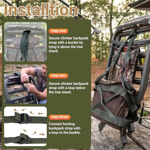 Tree Stand Shoulder & Bungee Tether Straps for Summit Viper Goliath Titian