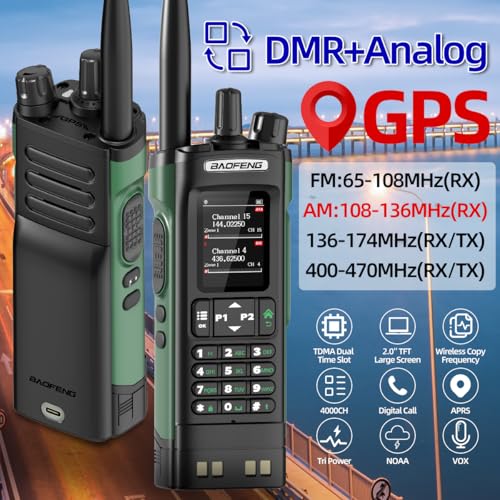 Ham Radio BAOFENG DM32 UV Two-Way Radio Handheld Walkie Talkie Small