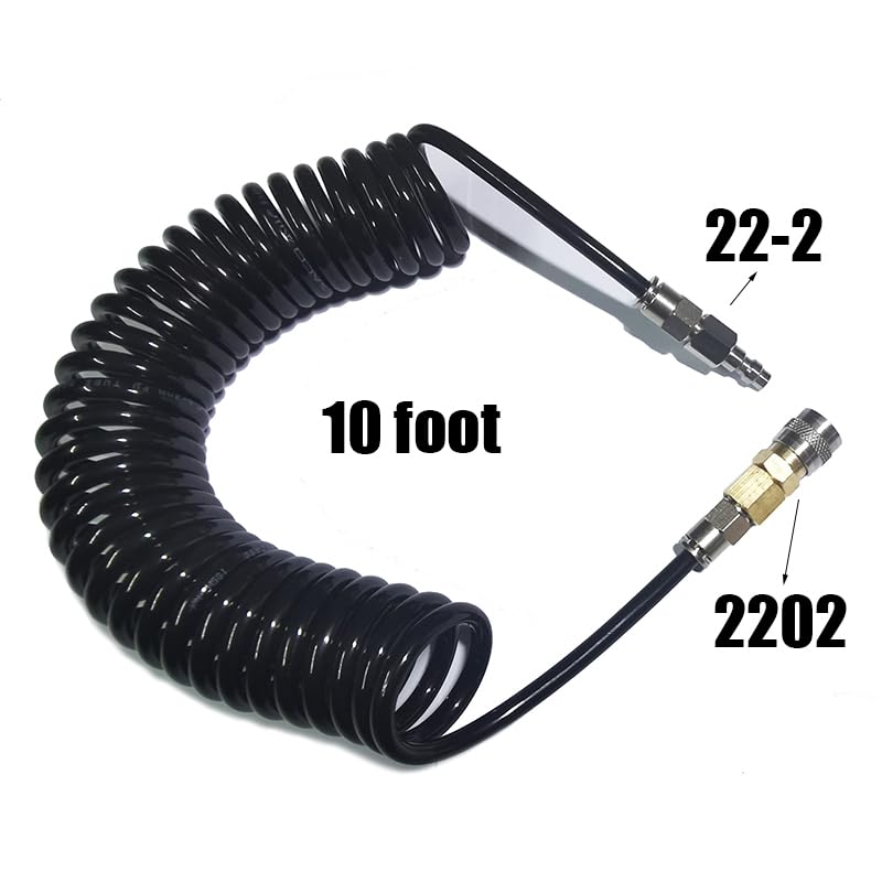 Aopkeo CO2 Low Pressure Regulator Adjustable Output 0-150psi Max Input 2000psi for Paintball Airsoft PCP Diving G1/2 Tanks (Regulator with Fill Whip)