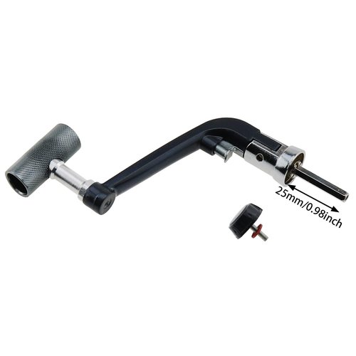 ZZHXSM Fishing Reel Rotary Knob Power Handle 5000-7000 Series for Spinning Reel Grip Parts, Metal Handle