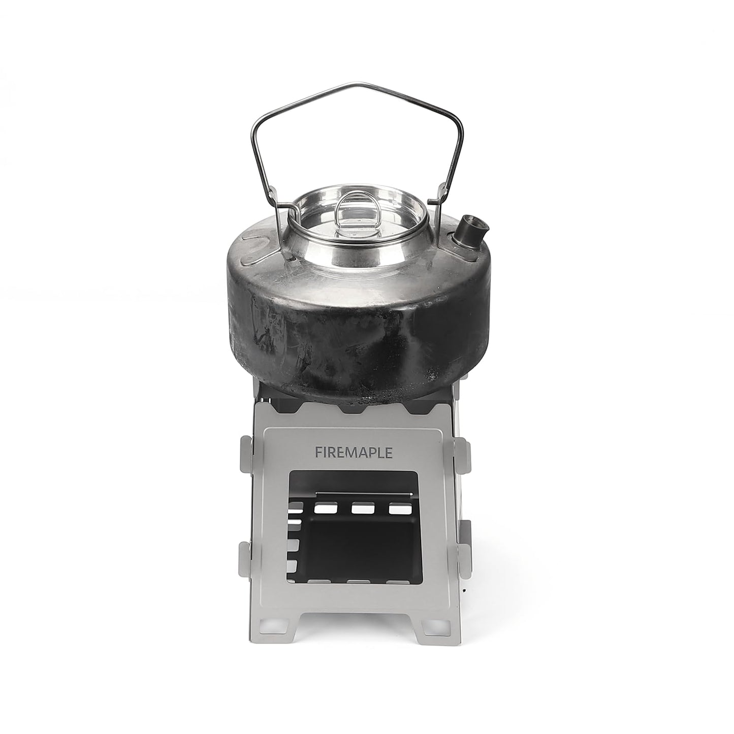 Fire-Maple Fortress Titanium Wood Stove - Ultra-Lightweight, Compact & Multi-Use Stove for Camping, Hiking & Backpacking