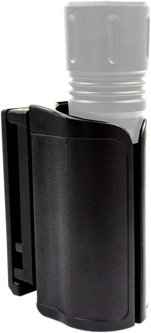 Compact Light Holder, Duty Flashlight Holder Belt Carry Case, Rotating Tactical Flashlight Holster
