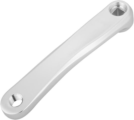 Tbest Bike Crank Arm 170mm Aluminium Alloy Left Crank Set Chain Set for MTB Road Bicycle, Square Rhombic Hole