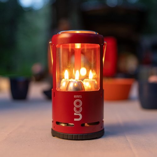 Uco (Uco) Outdoor Camping Lantern Candlea Volcano Red [Japan Genuine] 24368