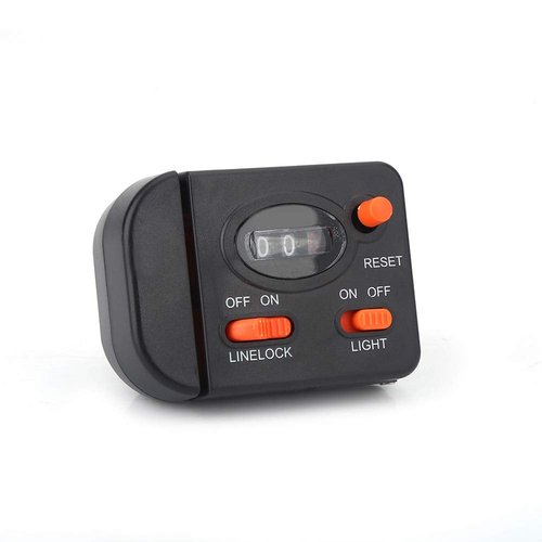 RiToEasysports Fishing Line Counter, Professional Digital Fishing Counter Clip on Rod Fishing Line Counter Depth Finder Digital Diaplay 99m