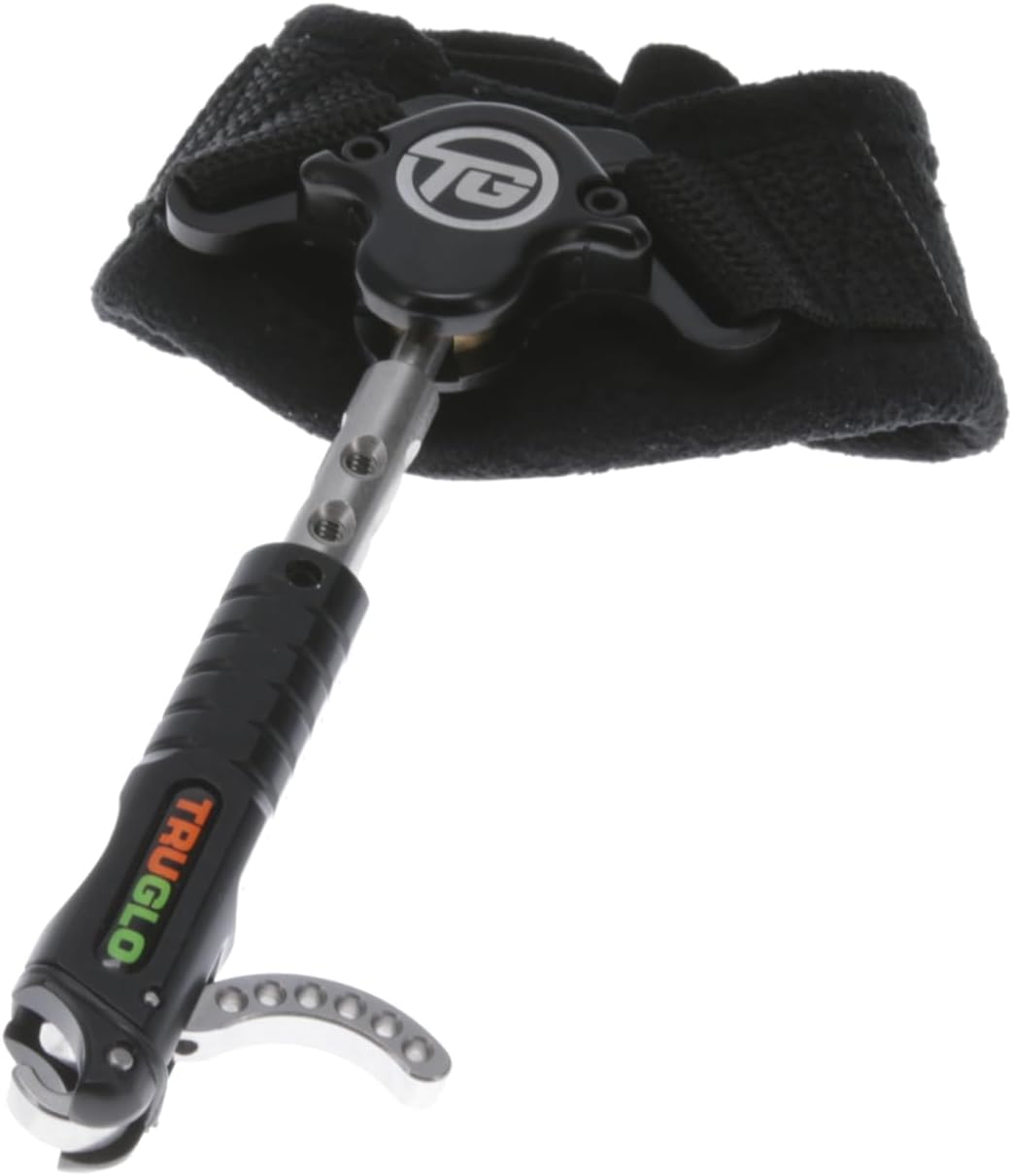 TRUGLO unisex adult Side-Lock Connection Archery Compound Bow Release Aids, Black, One Size US