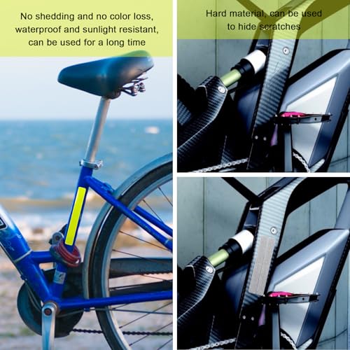 80pcs Reflective Stickers Set, Multi Shapes Bicycle Reflective Decals, Waterproof Outdoor Safety Warning Reflective Stickers for Night Visibility£¨2 Colors£©