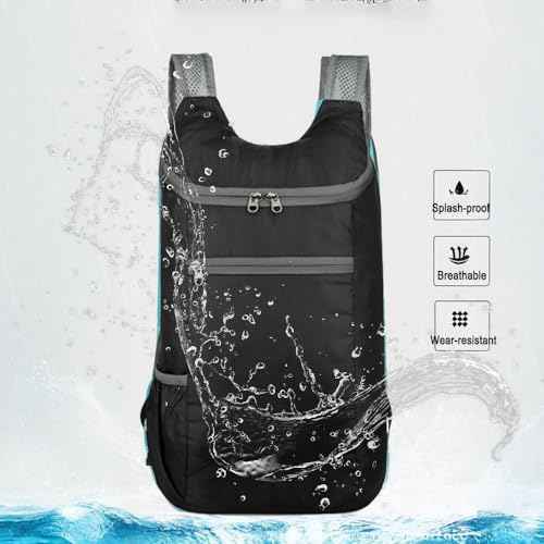 Foldable Backpack,Climbing Bag, Hiking Daypack,20L Lightweight Waterproof Travel Packable Rucksack for Men and Women