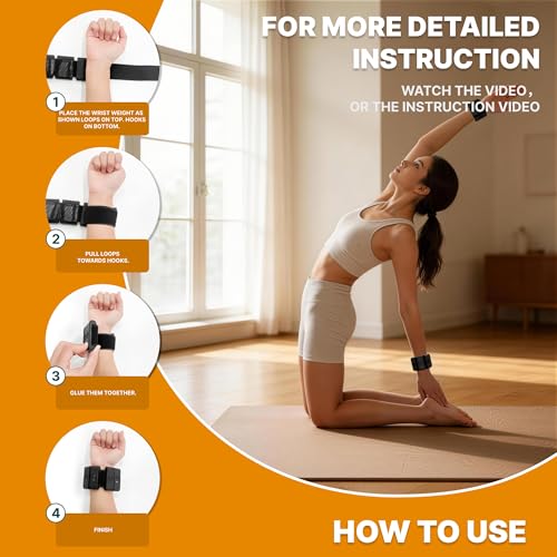 Lilac Adjustable Wrist & Ankle Weights 2lb Pair for Women & Men