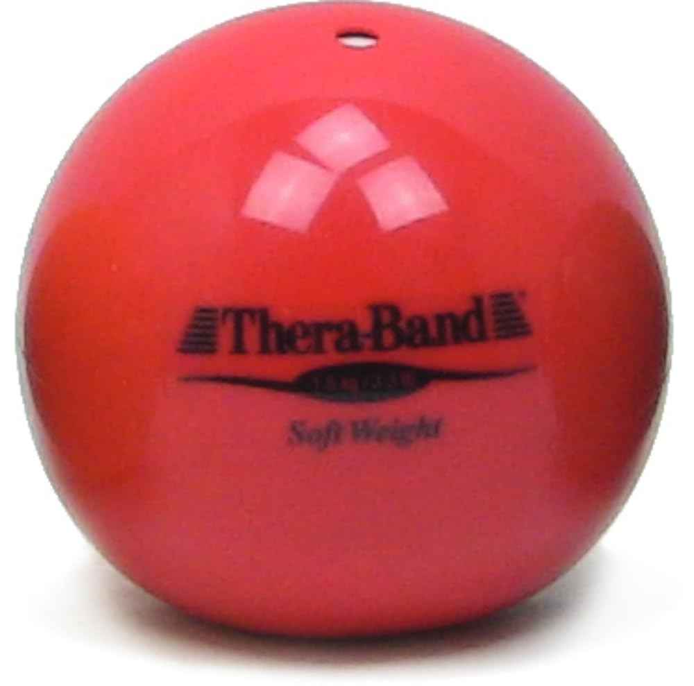 THERABAND Soft Weighted Balls Set for Baseball & Softball - 4.5" Isotonic Training for Shoulder Strength & Rotator Cuff