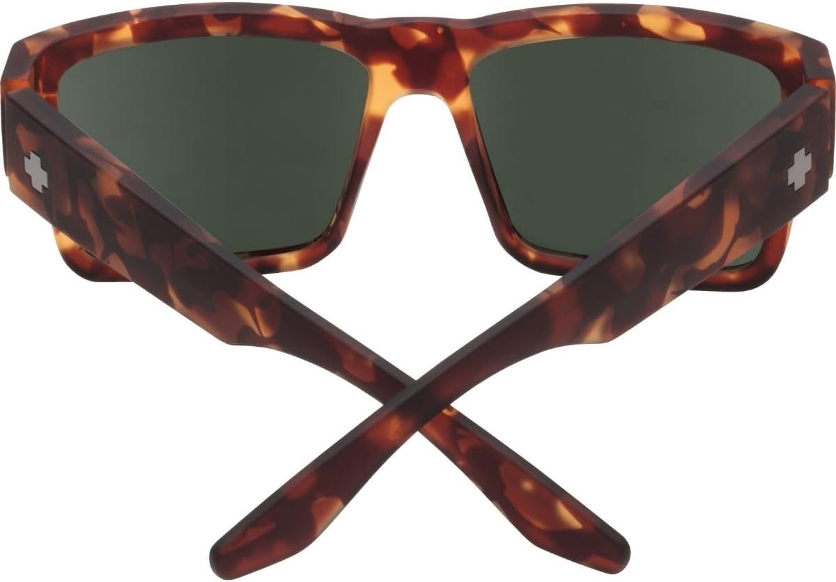 SPY Optic Cyrus, Square Sunglasses, Color and Contrast Enhancing Lenses