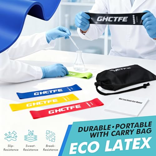 Multicolor Resistance Bands Bulk Pack for Gym, Yoga & Rehab - 50PCS
