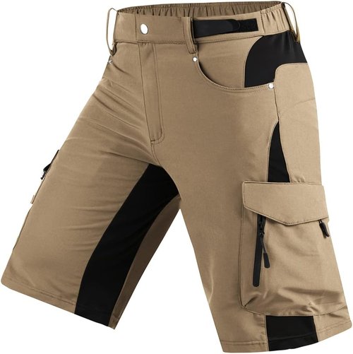 Cycorld Mens-Mountain-Bike-Shorts, Cycling, Hiking, Cargo, Outdoor Shorts