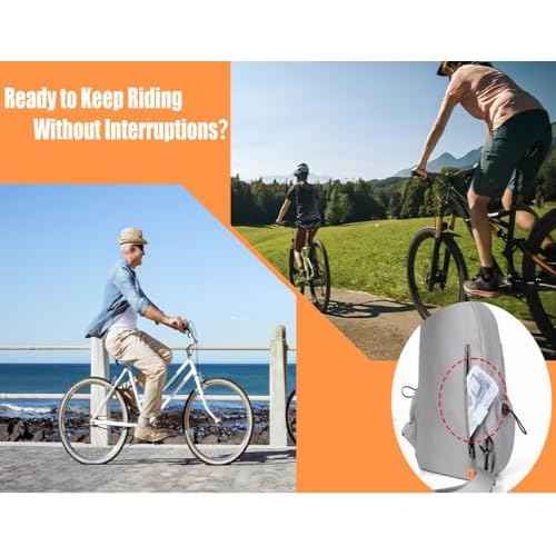 LECHI Bike Tire Repair Kit with Vulcanizing Patches,Stainless Steel Levers,Valve core Wrench for Motorcycle BMX Cycling MTB Road Mountain Bicycle(40 PCS)