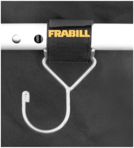 Frabill Accessory Hanger | Heavy-Duty Chrome Hooks for Additional Hanging Storage in Ice Shelters or Hunting Blinds