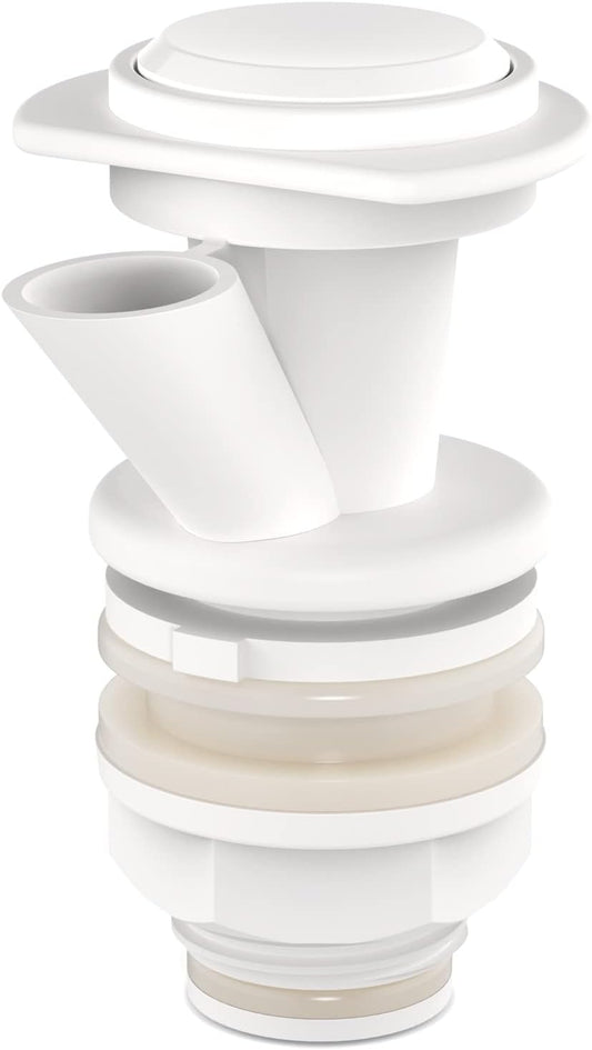 Push Button Spigot Replacement, Compatible with Ig-loo 2, 3, 5 and 10 Gallon Beverage Coolers, Water Cooler Spigot for 2-10 Gallon