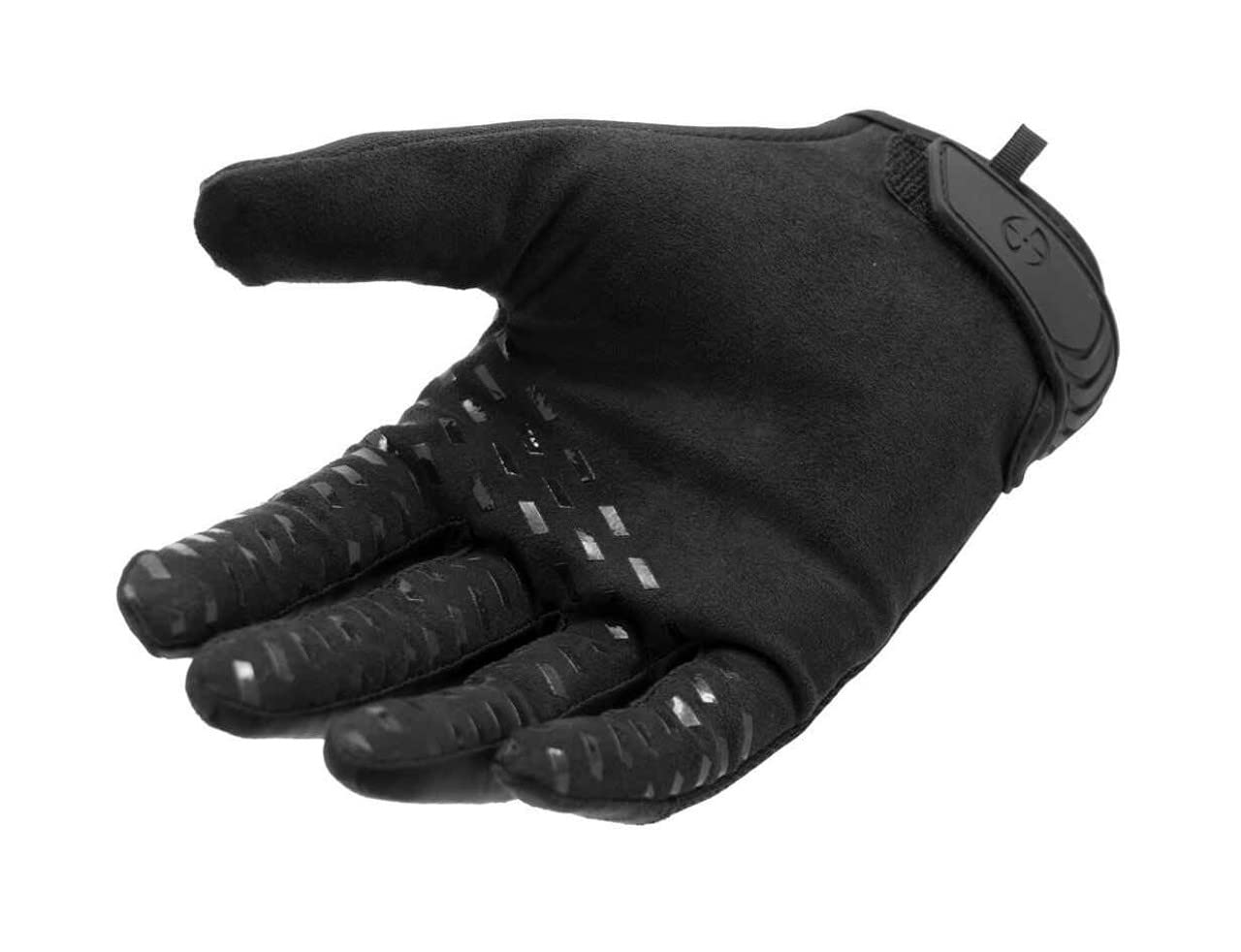 LA Police Gear Men's Core Patrol Glove, Durable and Lightweight Work Gloves for Men, Touchscreen Compatible Gloves, Enhanced Grip for Better Control, Black, Medium