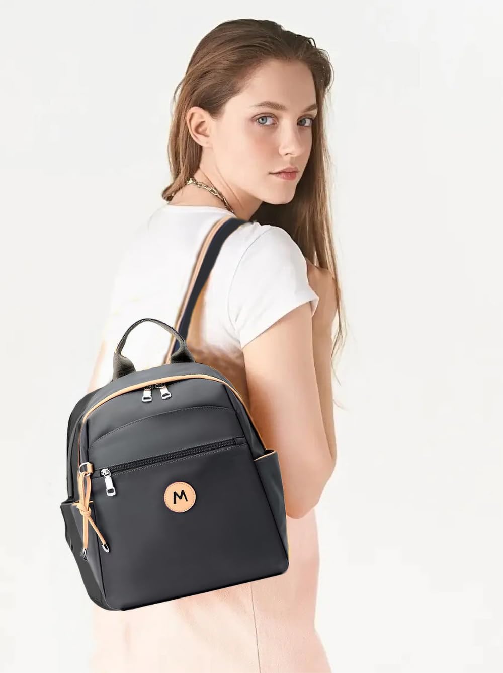 go-done 12L Mini fashion Backpack,Small Nylon backpacks for Ladies Backpacks Women shopping Backpack(Small size)