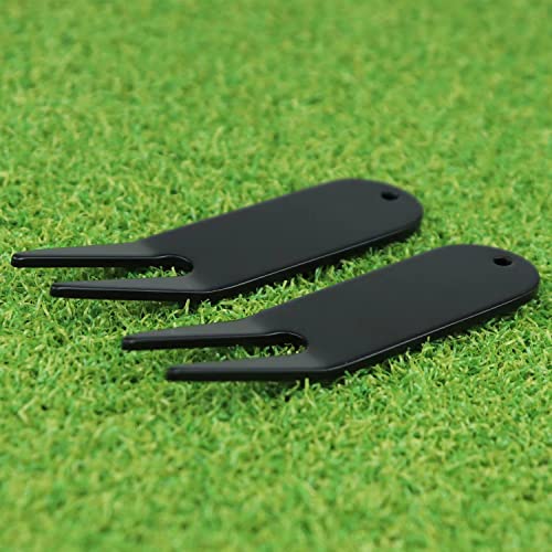6 Pack Golf Divot Repair Tools - Lightweight and Durable Metal Golf Accessories