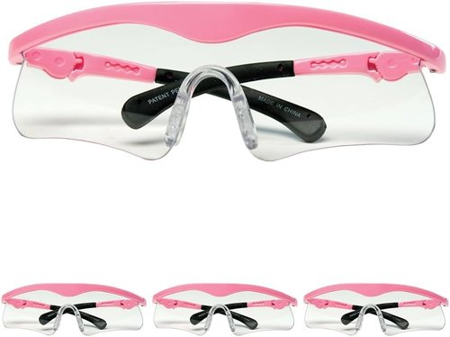 Daisy Outdoor Products 995850-506 Pink Shooting Glasses (Black/Pink, Youth to Adult)