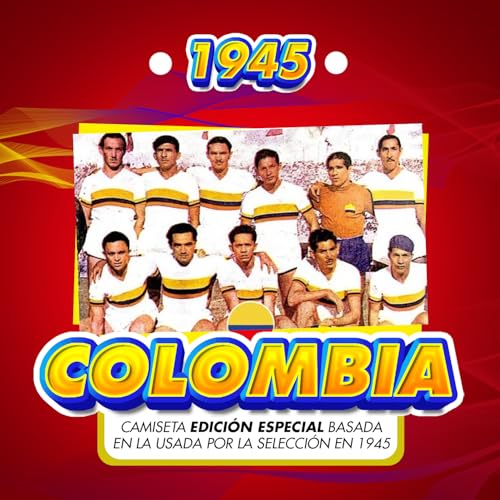 Colombian Soccer Jersey Edición Especial Centenario - Medium White