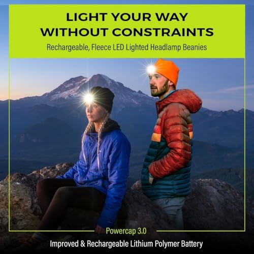 Real Tree Edge 3.0 LED Beanie Hat Light - Rechargeable Waterproof Headlamp