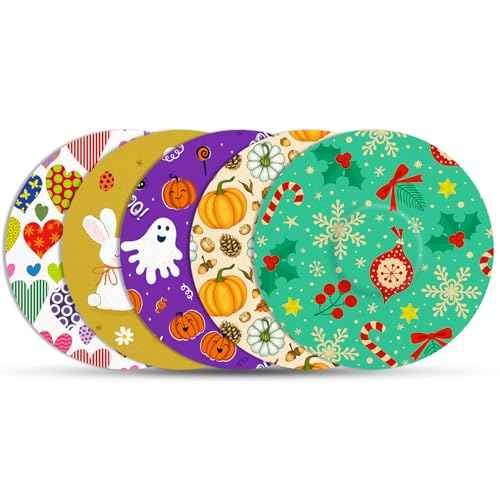 Libre 3 Sensor Covers Waterproof,10 Pack Breathable & Flexible Stickers for Libre 3 Sensor & Plus, Hypoallergenic & Latex Free Patches for Libre 3 Plus Sensor,Long Stay Protection