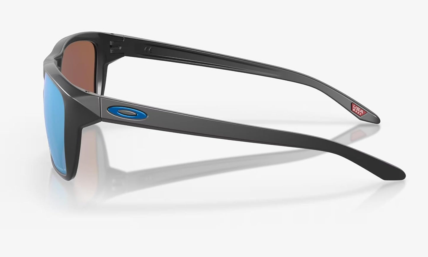 Oakley Sylas Sunglasses Matte Black with Prizm Deep H2O Water Polarized Lens 60mm